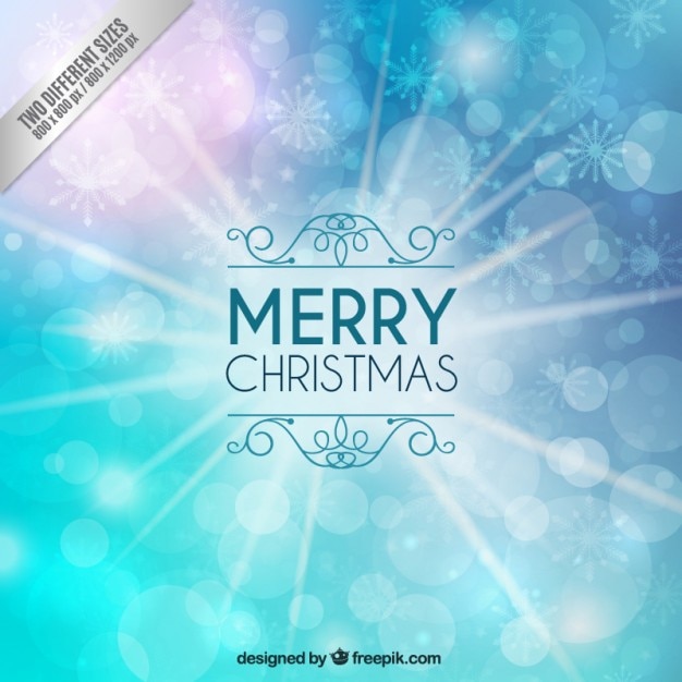 Fondo de navidad borroso y brillante