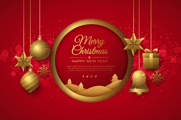 Fondo de navidad degradado