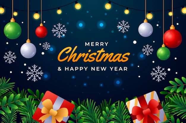 Fondo de navidad degradado