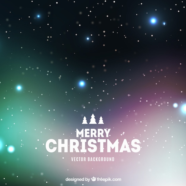 Vector gratuito fondo de navidad con estrellas