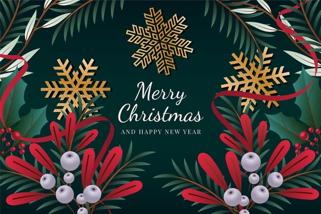 Fondo de Navidad en gradiente