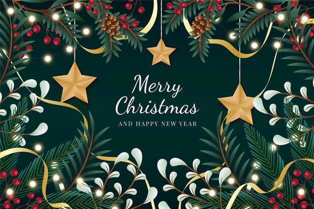 Fondo de Navidad en gradiente