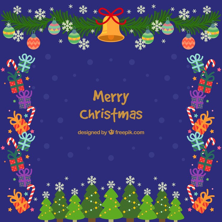 Vector gratuito fondo de navidad morado