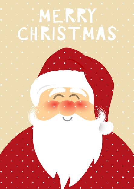 Fondo de Navidad Santa