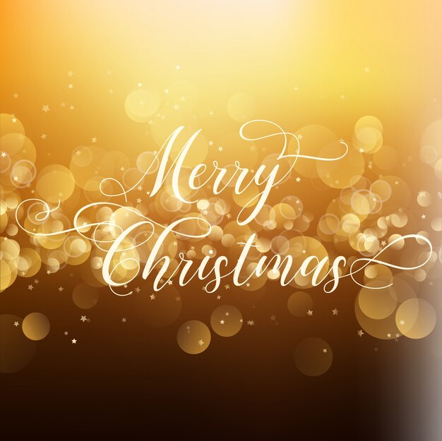 Fondo de Navidad con tipo decorativo