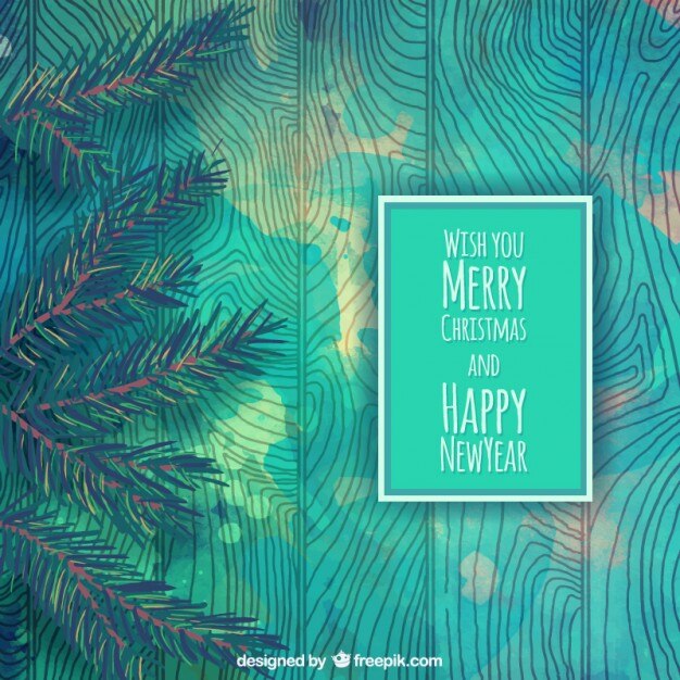 Fondo de navidad turquesa