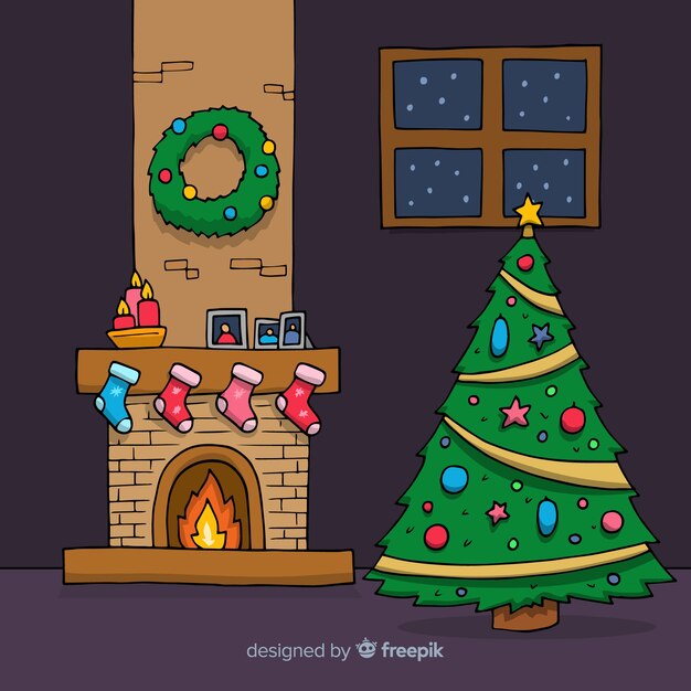 Fondo de Navidad