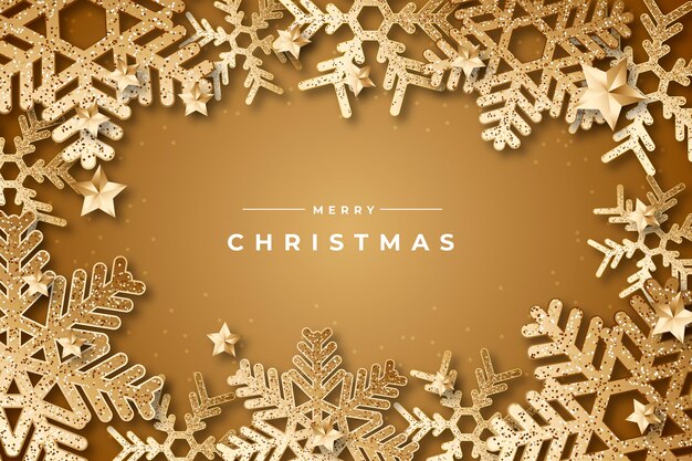 Fondo navideño con efecto brillo