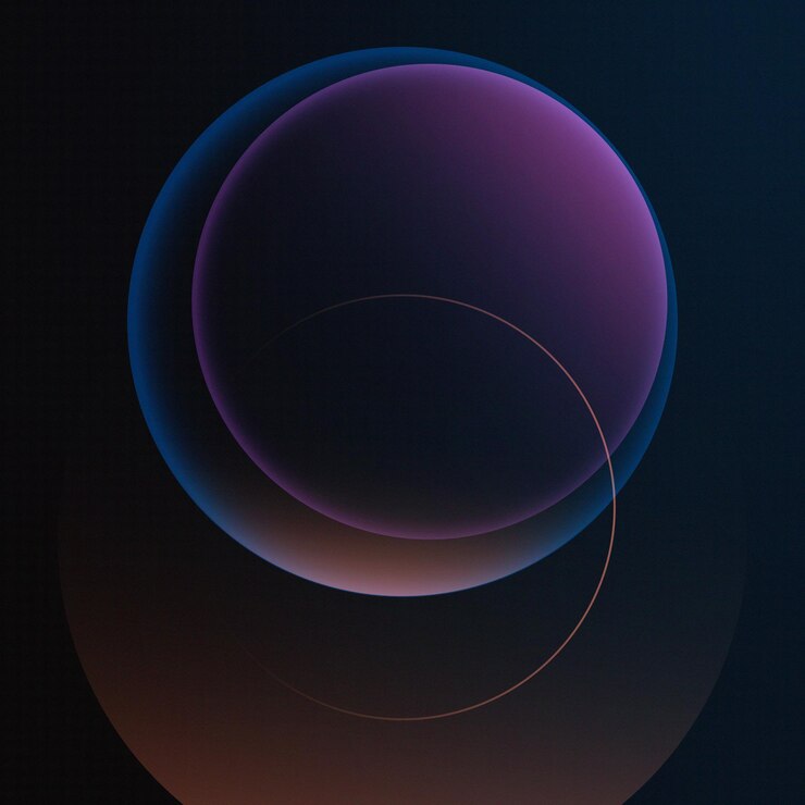 Vector gratuito fondo de negocio digital degradado bokeh vector