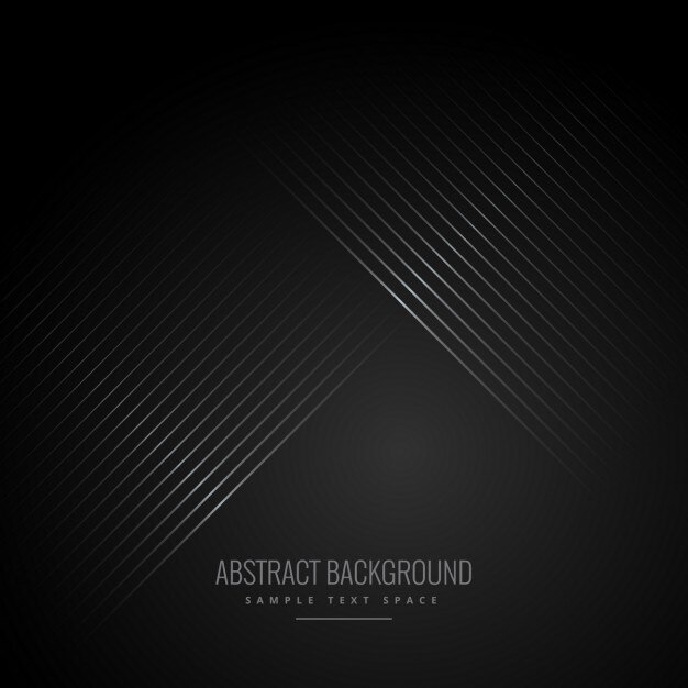 Fondo negro abstracto