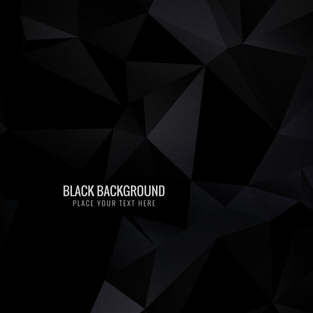 Fondo negro abstracto