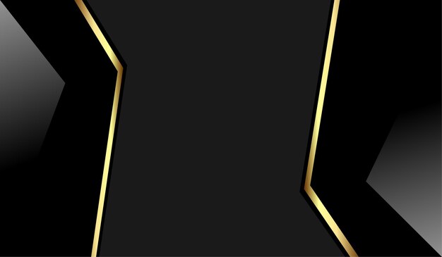 Fondo negro con un borde dorado y la palabra oro en él