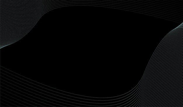 Fondo negro con un círculo negro y las palabras negras en él