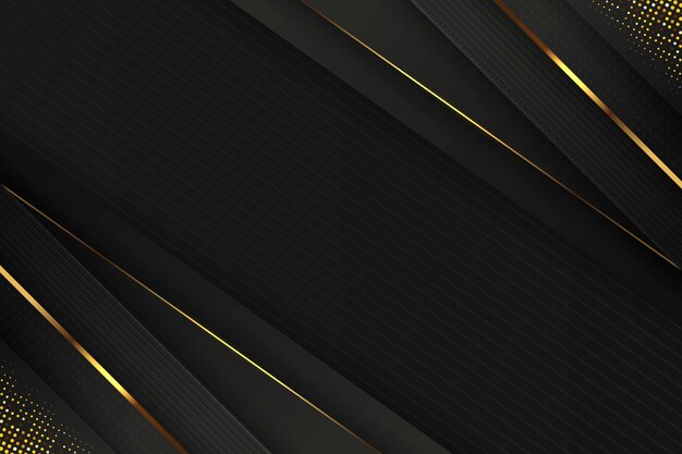 Fondo negro degradado con texturas doradas