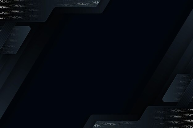 Fondo negro gradiente con texturas doradas
