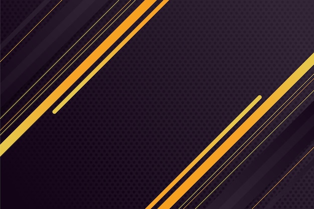 Fondo negro realista con texturas doradas