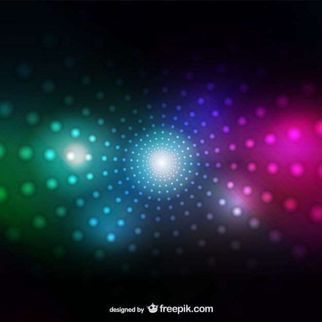 Fondo de neón abstracto