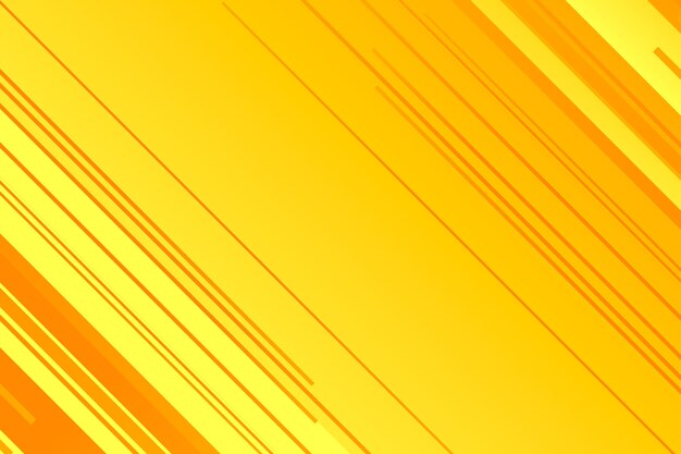 Fondo de neón amarillo realista