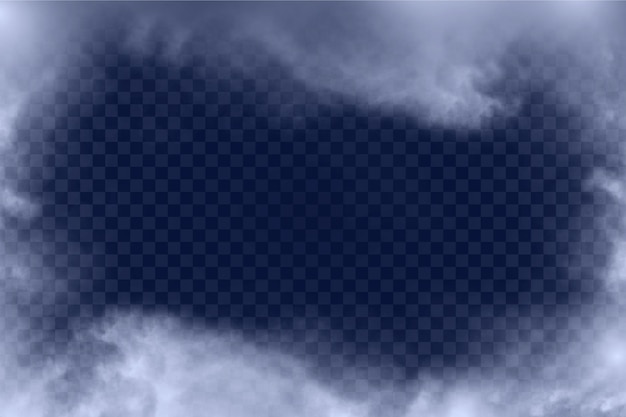 Fondo de niebla dinámico realista