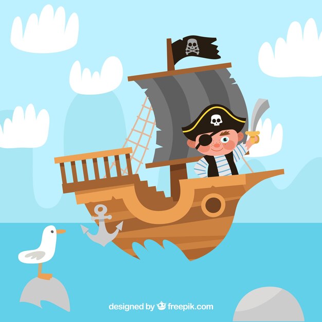 Página 10  Imágenes de Piratas Dibujo - Descarga gratuita en Freepik