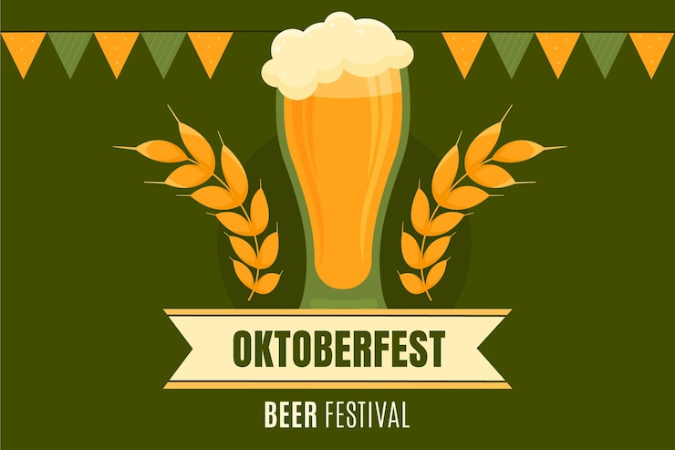 Vector gratuito fondo oktoberfest
