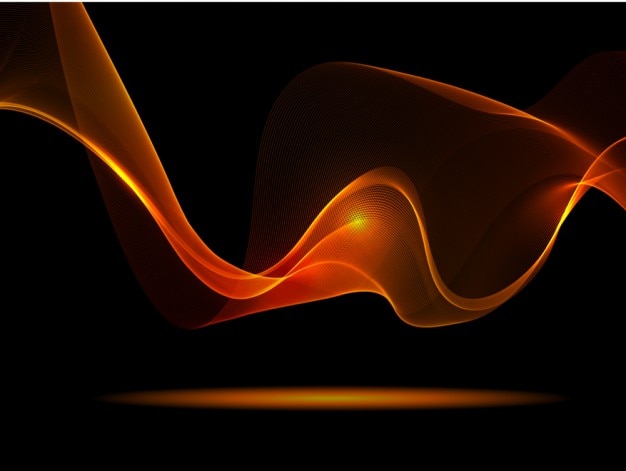 Vector gratuito fondo de onda abstracta