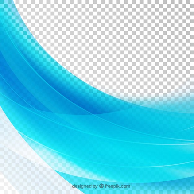 Fondo de onda azul 