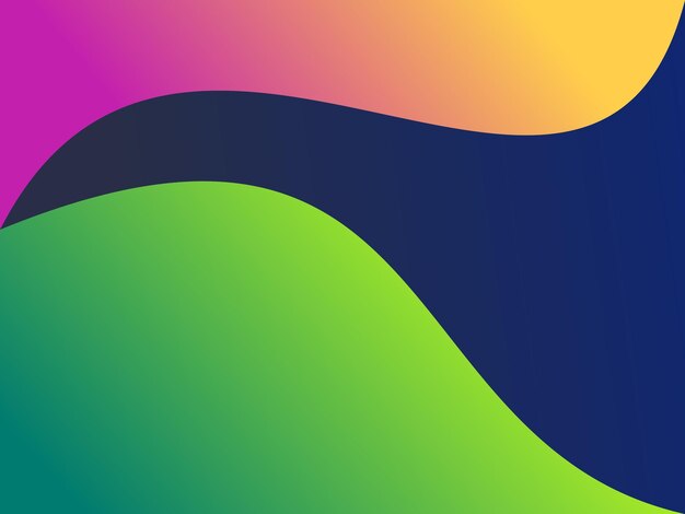 Fondo de onda colorido