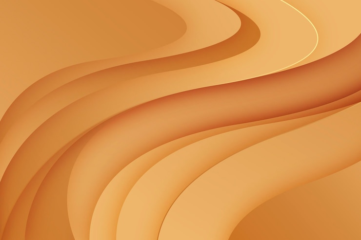 Vector gratuito fondo de onda dorada suave