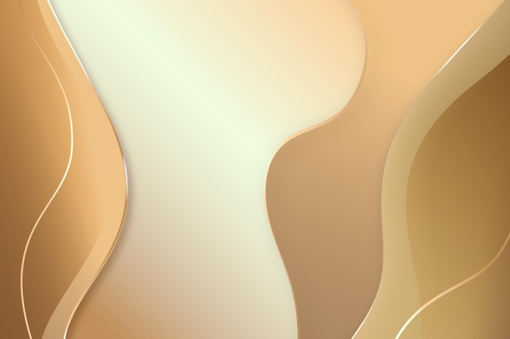 Vector gratuito fondo de onda dorada suave