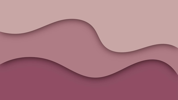 Fondo de onda de forma cortada en papel abstracto