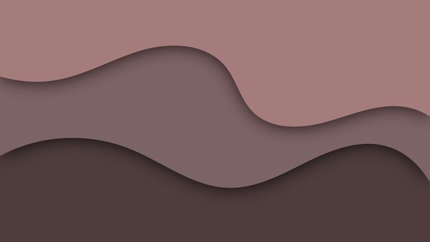 Fondo de onda de forma cortada en papel abstracto