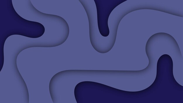 Fondo de onda de forma cortada en papel abstracto
