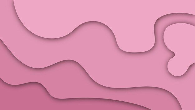 Fondo de onda de forma cortada en papel abstracto