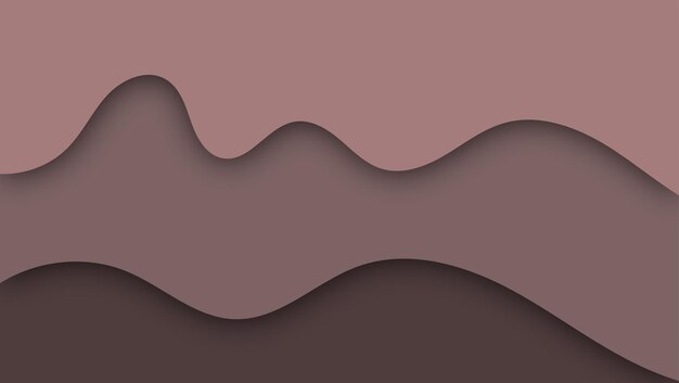 Fondo de onda de forma cortada en papel abstracto