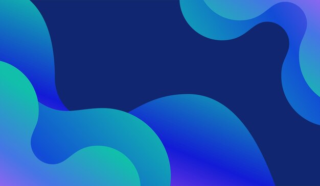 Fondo de onda líquida degradado abstracto azul púrpura