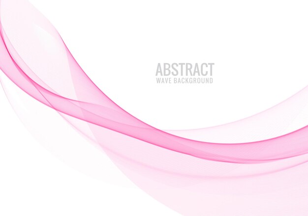 Fondo de onda que fluye rosa abstracto