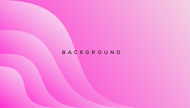 Fondo de onda rosa suave con estilo elegante