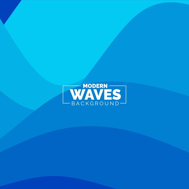 Fondo de ondas abstractas Composición de formas dinámicas Ilustración vectorial