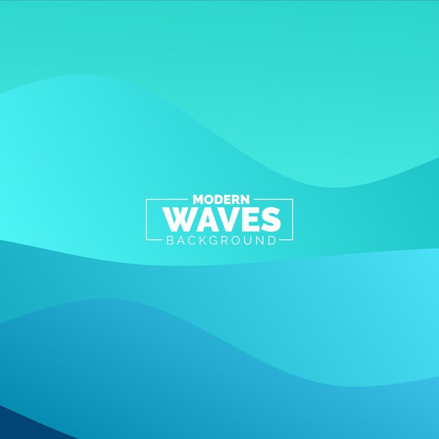 Fondo de ondas abstractas Composición de formas dinámicas Ilustración vectorial