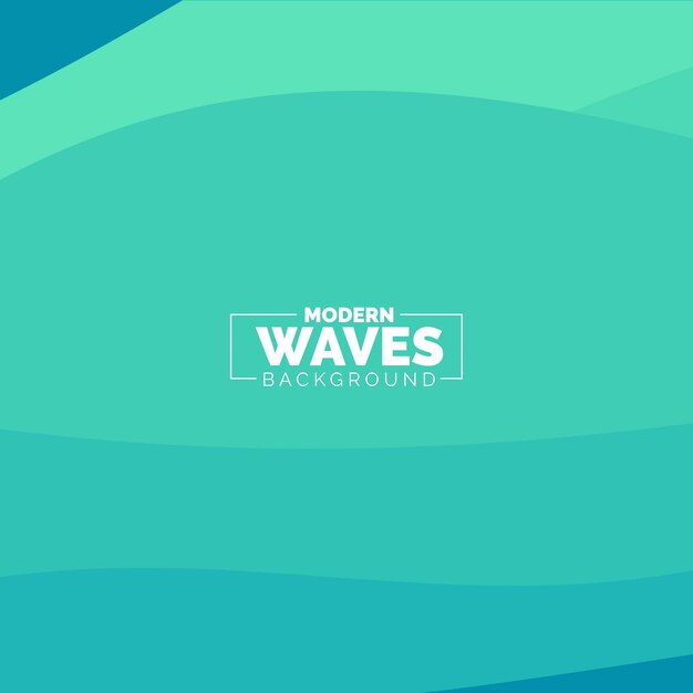 Fondo de ondas abstractas Composición de formas dinámicas Ilustración vectorial