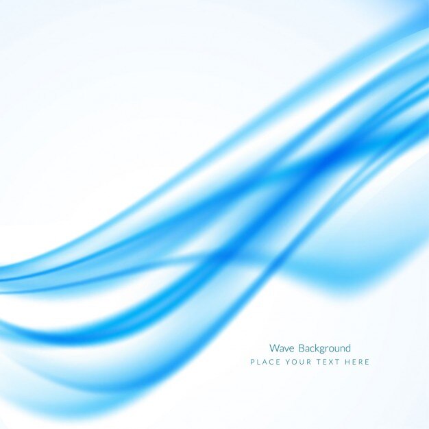 Fondo con ondas azules