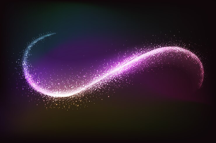Vector gratuito el fondo de ondas brillantes y coloridas