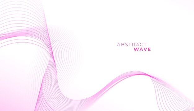 Fondo de ondas fluidas limpias y simples para negocios modernos