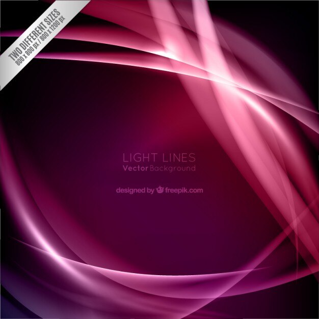 Fondo de ondas de luz rosa