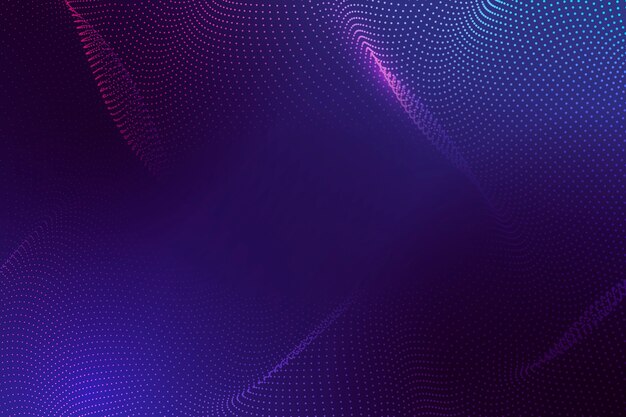 Fondo de ondas de partículas de gradiente