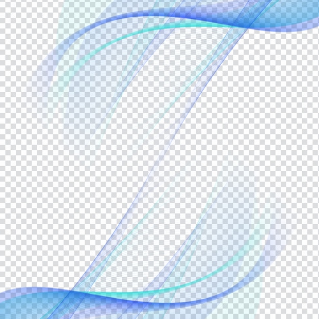 Fondo ondulado azul abstracto