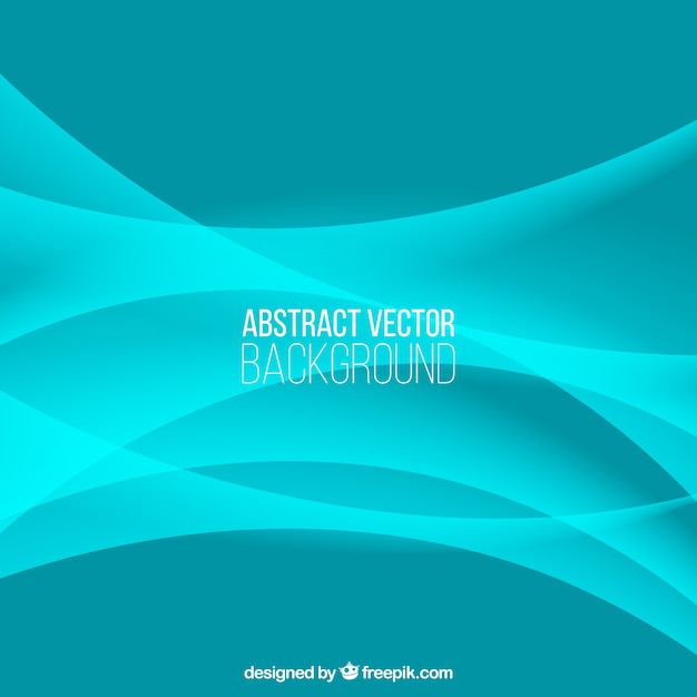 Vector gratuito fondo ondulado azul