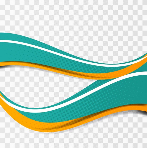Fondo ondulado de colores