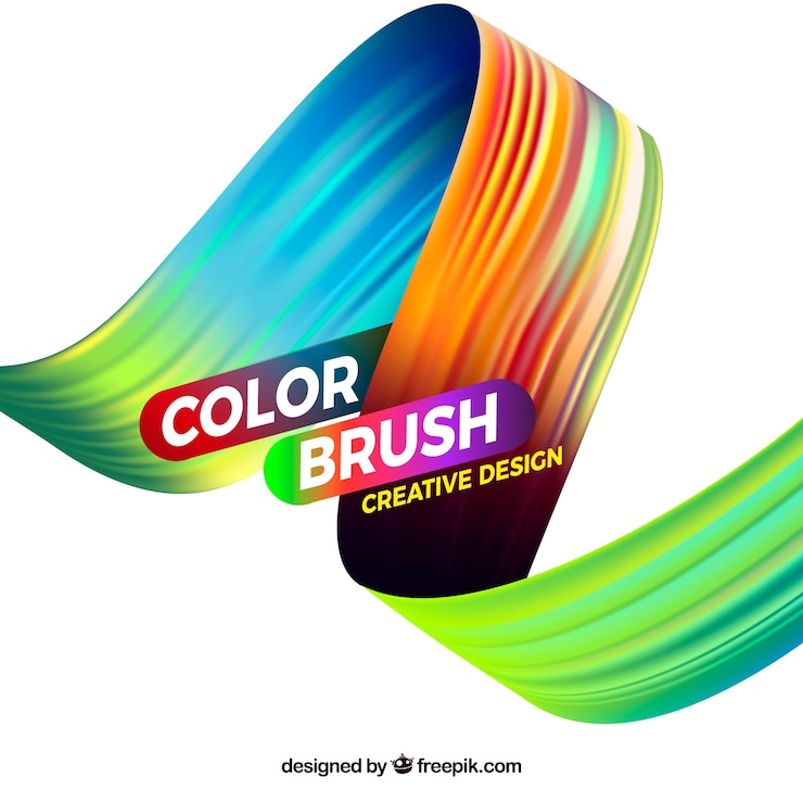 Vector gratuito fondo ondulado de colores